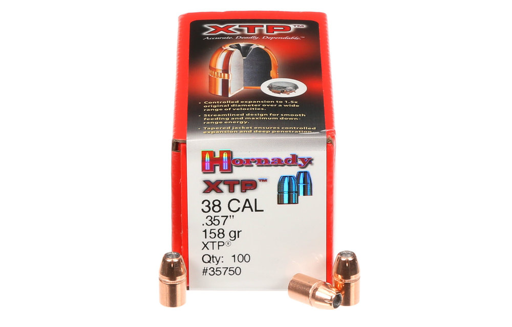 Hornady 38 CAL .357 158 GR XTP®