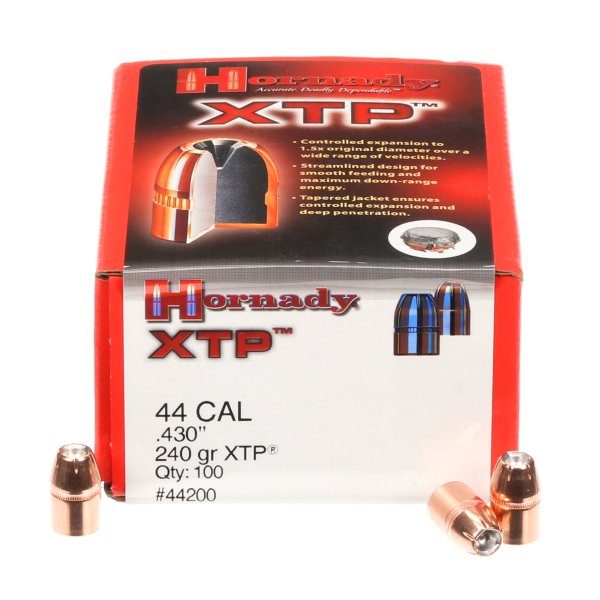 Hornady 44 CAL .430 240 GR XTP® (44200)