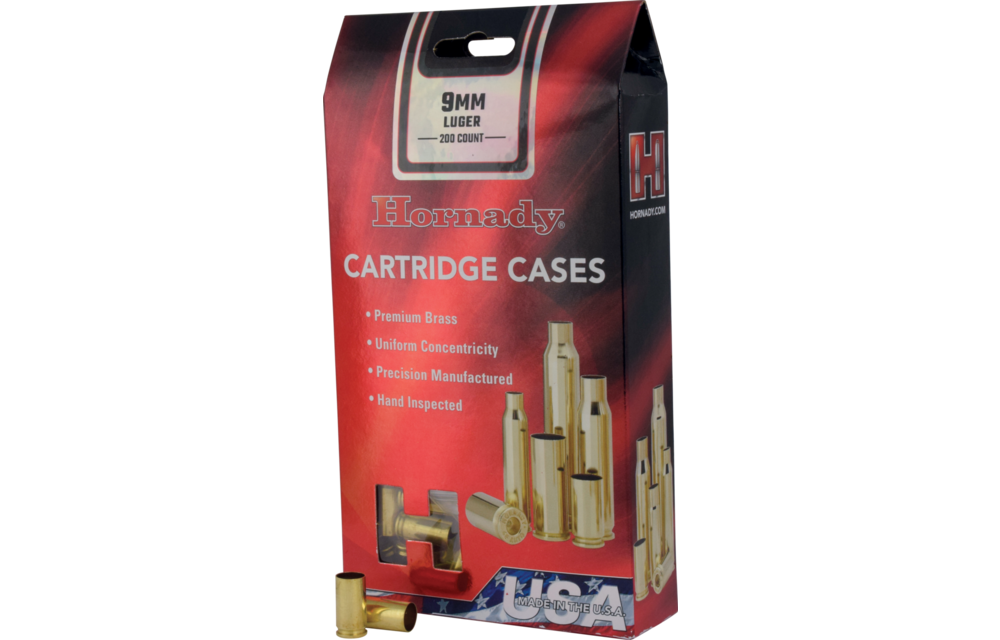Hornady CASE 9MM UNPRIMED
