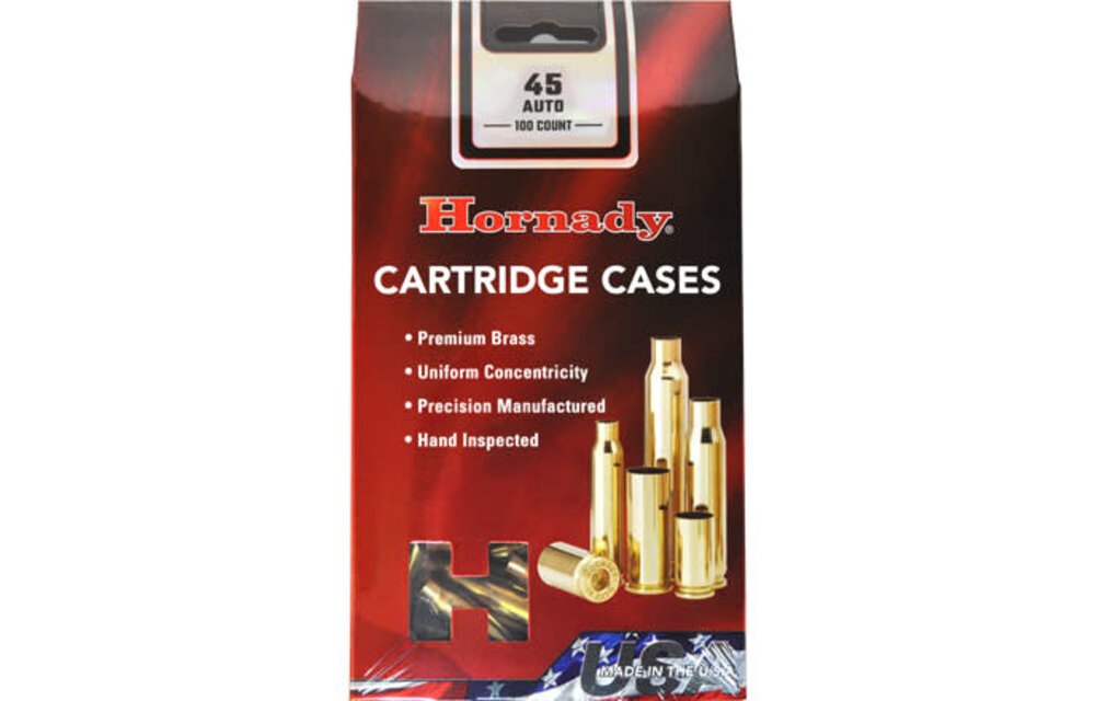 Hornady CASE 45 AUTO UNPRIMED