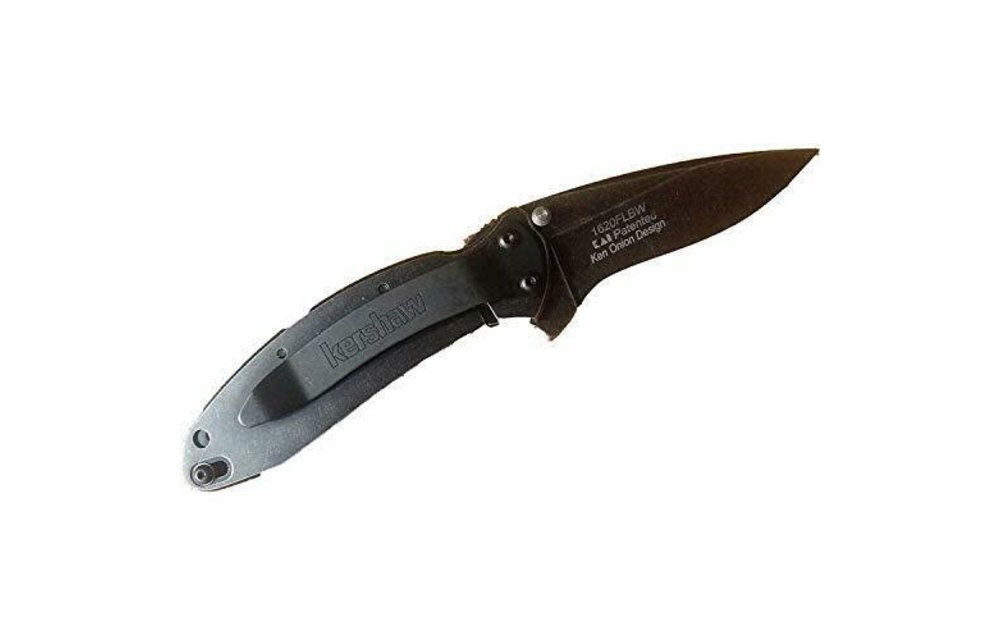 Kershaw Scallion Framelock Blackwash