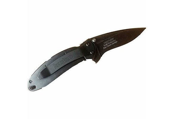 Kershaw Scallion Framelock Blackwash
