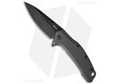 Kershaw Link Gray Aluminum blackwash