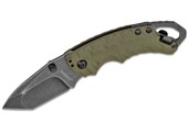 Kershaw Shuffle II Olive Blackwash
