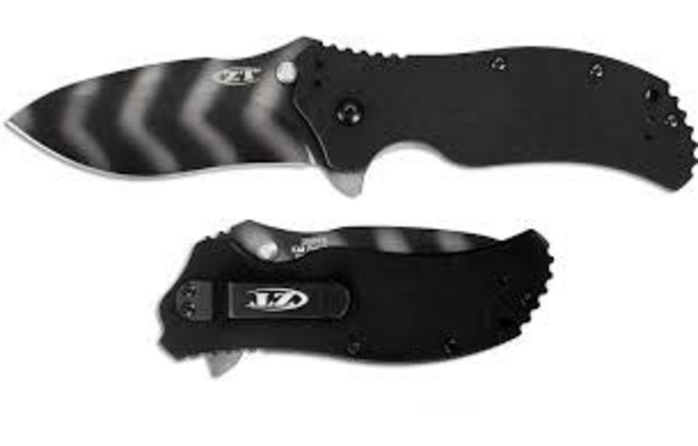Zero Tolerance Floder G-10 Black/ Tiger Stripe