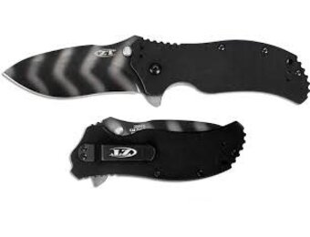 Zero Tolerance Floder G-10 Black/ Tiger Stripe