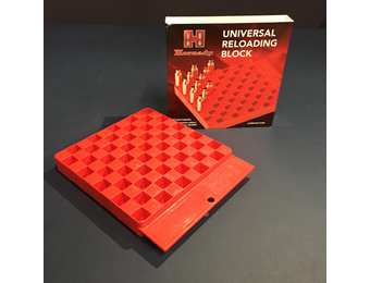 Hornady Universal Reloading Tray 50-Round Plastic Red