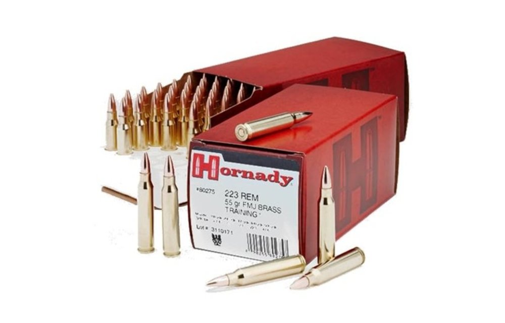 Hornady Custom .223 55gr FMJ 50 rds