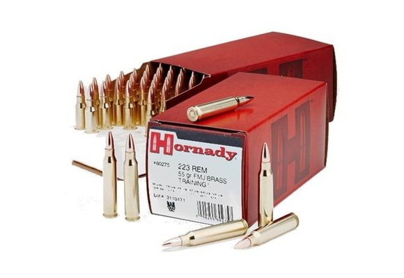 Hornady Custom .223 55gr FMJ 50 rds