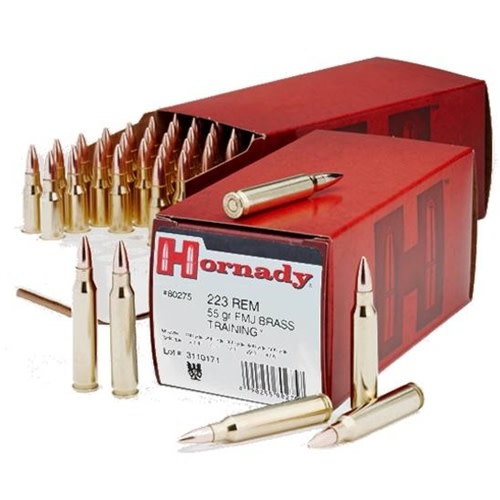 Hornady Custom .223 55gr FMJ 50 rds