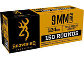 Browning 150 rd 9mm 124gr (B191800095)