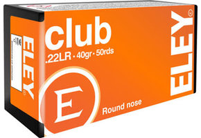 ELEY 22LR  LEAD ROUND NOSE 50RDS