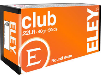 ELEY 22LR  LEAD ROUND NOSE 50RDS