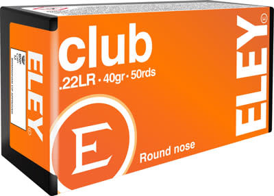 ELEY 22LR  LEAD ROUND NOSE 50RDS