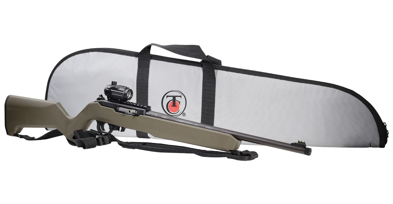 Thompson Center TCR22 Blued/OD Green w/Optic & Case BUNDLE