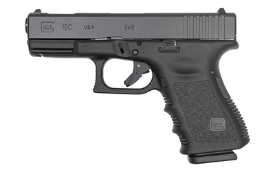 GLOCK G19c Gen3 Compensated 9mm, 15rd, 2 Magazines