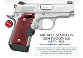Kimber Micro 9 Stainless (Rosewood laser grip) (3700482)