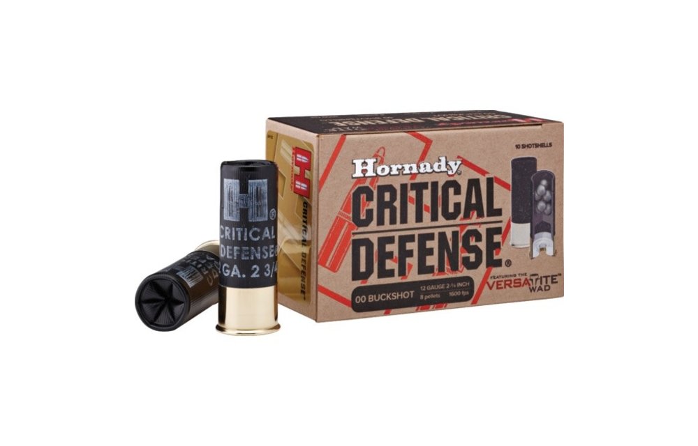 12 GA 00 Buckshot Critical Defense® Item #86240 | 10/Box