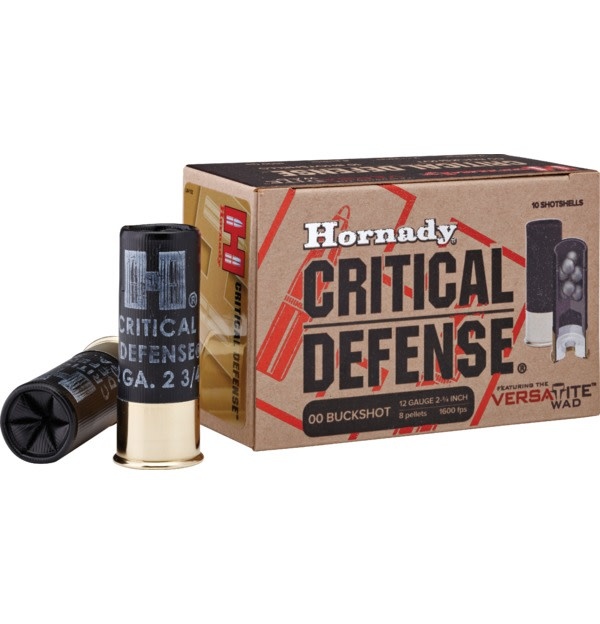 12 GA 00 Buckshot Critical Defense® Item #86240 | 10/Box