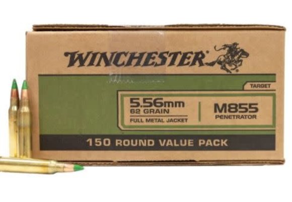 M855 62gr 5.56 Green Tip 150rd box  (WM855150)