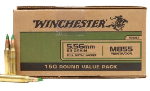 M855 62gr 5.56 Green Tip 150rd box (WM855150)