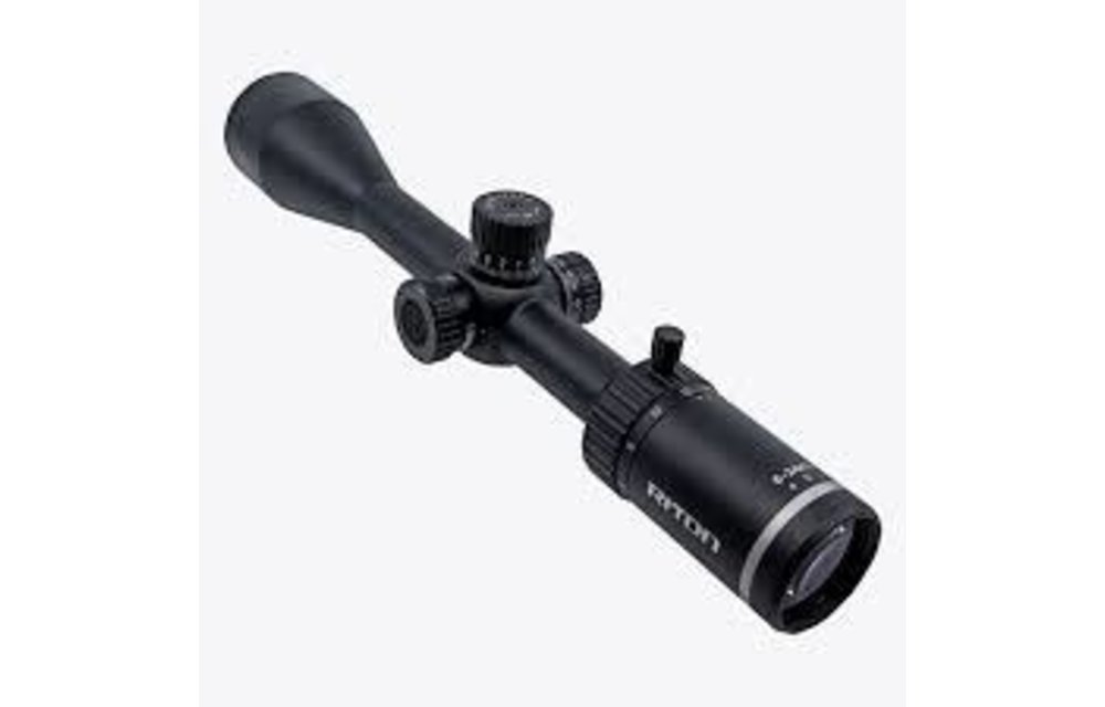 Riton X1 Conquer 6-24x50 SFP Riflescope R3 Reticle 0.25 MOA Adjustments 1" Tube Adjustable Side Parallax Black Finish 1C624AS