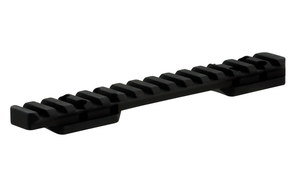 Talley POO252735 Picatinny Base Short Action 1-Piece For Browning X-Bolt Black Matte Finish