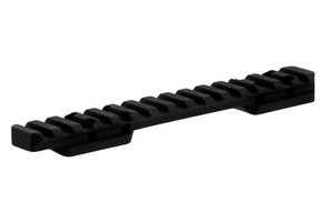 Talley POO252735 Picatinny Base Short Action 1-Piece For Browning X-Bolt Black Matte Finish