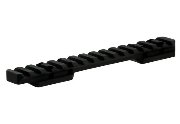 Talley POO252735 Picatinny Base Short Action 1-Piece For Browning X-Bolt Black Matte Finish