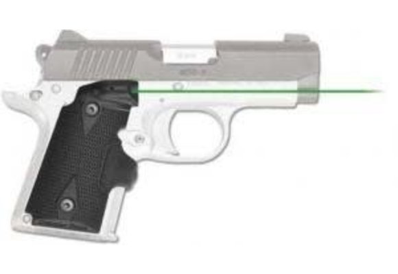 Crimson Trace LG-409G Lasergrip Green Laser Sight for Kimber Micro 9mm, LG-409G LG409G
