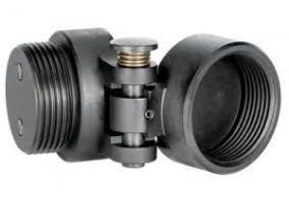 SB Tactical Buffer Tube Folding Adapter Aluminum Matte