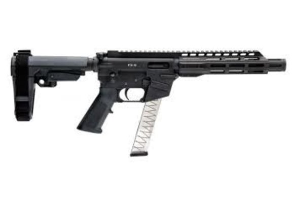 FREEDOM ORDNANCE FX-9P8S 9MM AR PISTOL 8" BARREL, BLACK