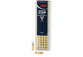 CCI Mini-Mag .22LR 36GR Copper-Plate HP 100Rds
