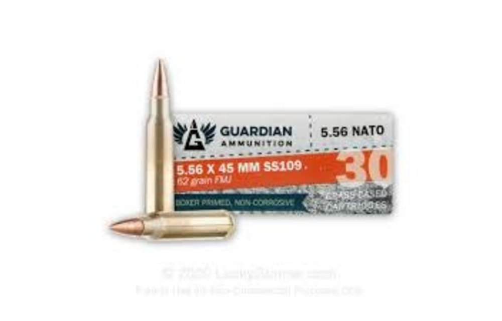 GUARDIAN 5.56 NATO MM SS109 62GR