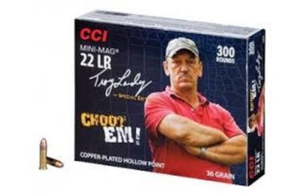 CCI Mini-Mag .22LR 36GR Copper-Plated HP 300Rds