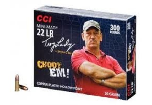 CCI Mini-Mag .22LR 36GR Copper-Plated HP 300Rds