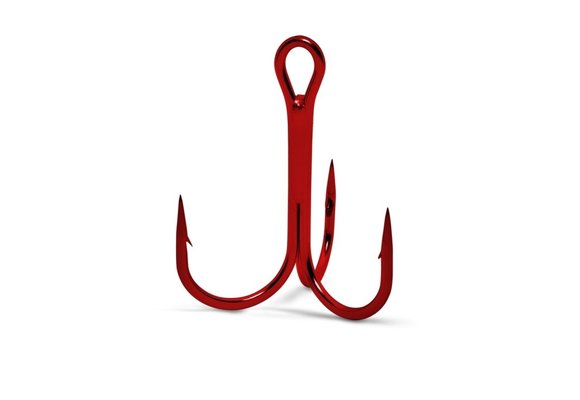 Round Bend Treble TR Size 1 , 7pk  (8540TR#1PP)