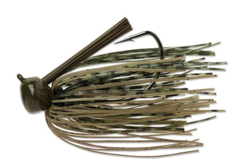 Weedless Football Jig 3/4 Green Pumpkin (FJW3476)