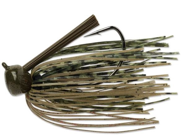 Weedless Football Jig 3/4 Green Pumpkin (FJW3476)