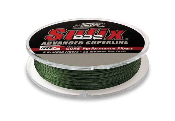 832 Braid 10 lb Low-Vis Green - 150 Yds (660-010G)