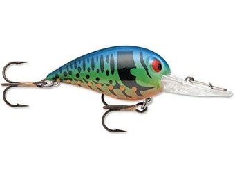 Original Wiggle Wart 3/8 Blue Tiger Craw