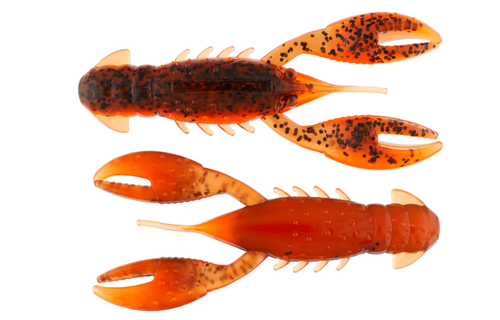 Pro Crawz Green Pumpkin / Orange 3.5" (3 pack)