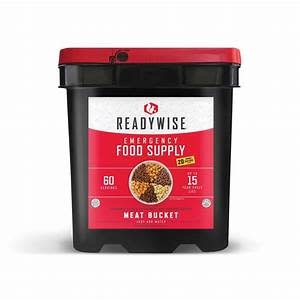 60 Serving plus 20 Bonus Rice Servings Freeze Dried Meat  Bucket