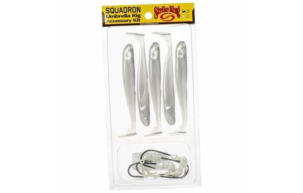 Squadron Umbrella Rig Accessory Kit / Pearl 1/8oz heads