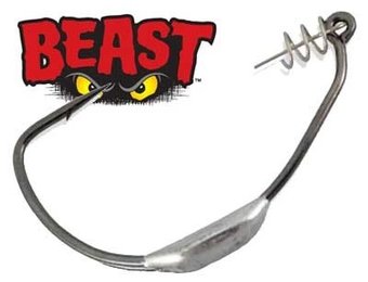 Weighted BEAST Hook 6/0, 1/4oz