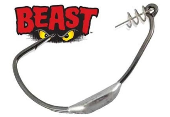 Weighted BEAST Hook 6/0, 1/4oz