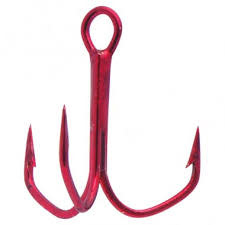 VMC Barbarian Treble SZ4 Red 7pk