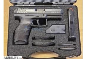 Hk Vp9 9mm 4.09" 17rd Blk 2mags (81000283)
