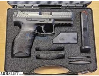 Hk Vp9 9mm 4.09" 17rd Blk 2mags (81000283)