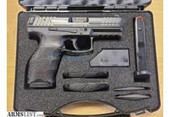 Hk Vp9 9mm 4.09" 17rd Blk 2mags (81000283)